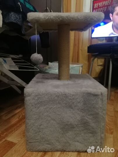 Когтеточка домик для кошки