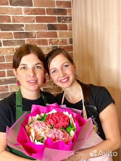 Обучение съедобным букетам