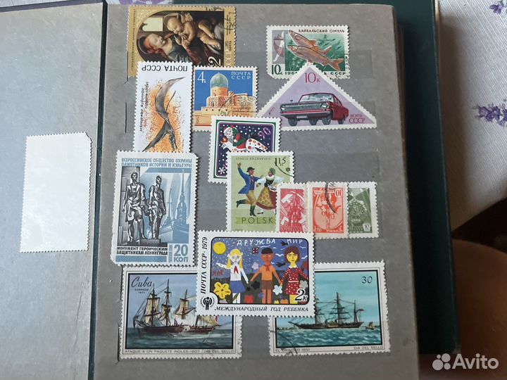 Почтовые марки СССР альбом