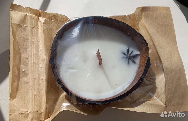 Эко свеча кокос