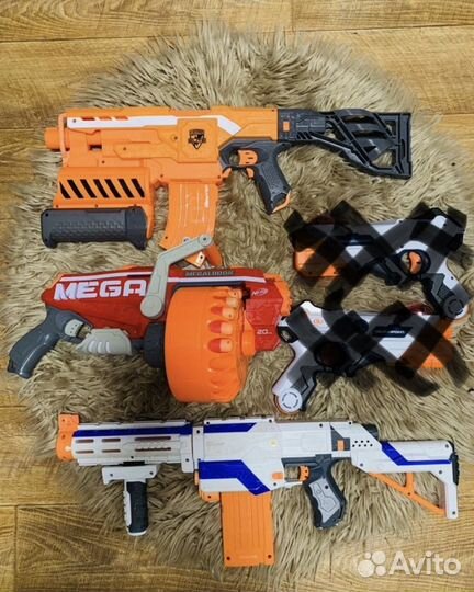 Nerf разные настоящему воину