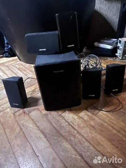 Колонки microlab M-500 5.1