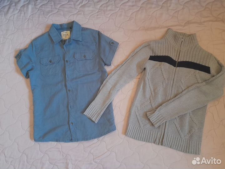 Вещи пакетом для мальчика 140-158