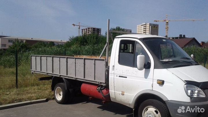 Грузоперевозки. Газель бортовая. открытая