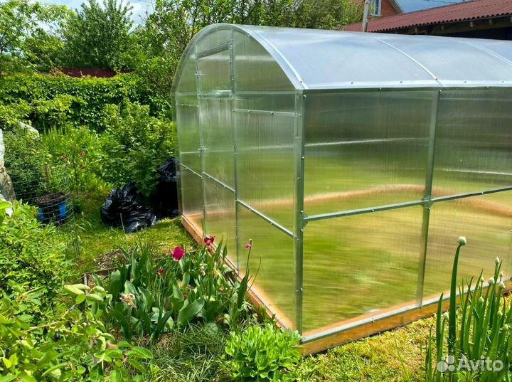 Теплица 3 на 4 из поликарбоната в Ярославле