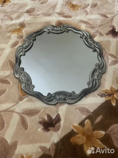 Зеркало винтажное литье