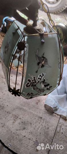 Люстра СССР винтажная