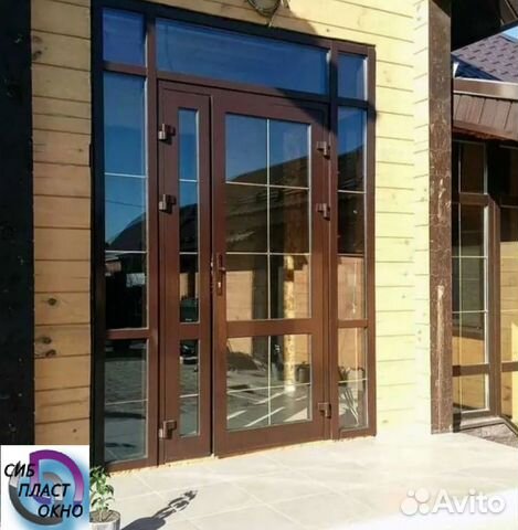 Входная группа из алюминия