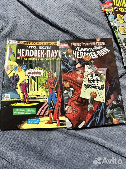 Комиксы человек паук