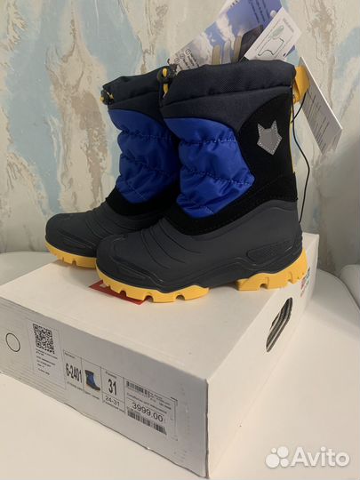 NEW Сноубутсы для мальчика