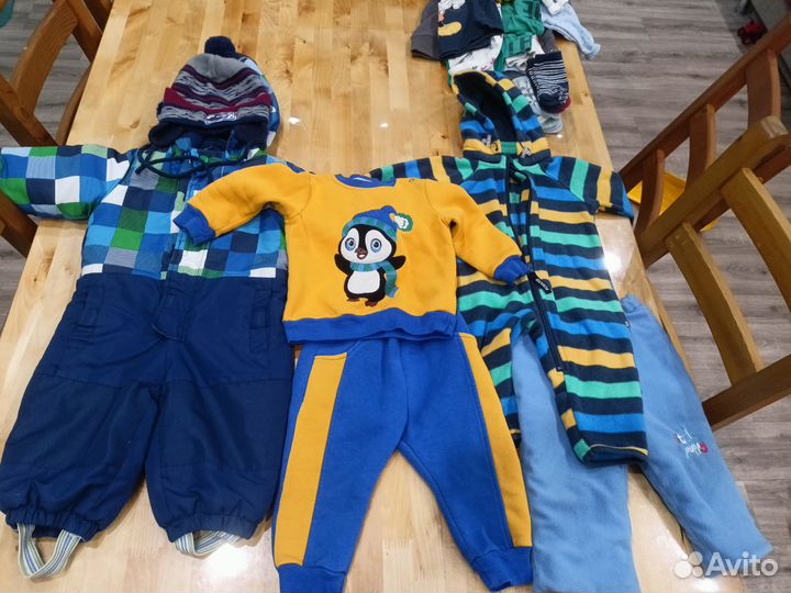 Пакет вещей на мальчика 74 80