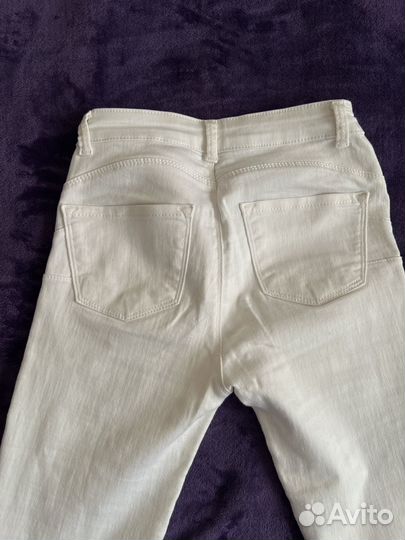 Джинсы белые женские