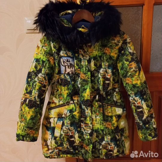 Пальто для девочки рост 146