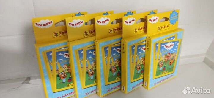 Наклейки Panini Три кота