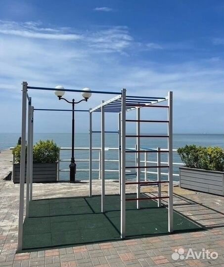 Воркаут площадка спортивный комплекс sswa