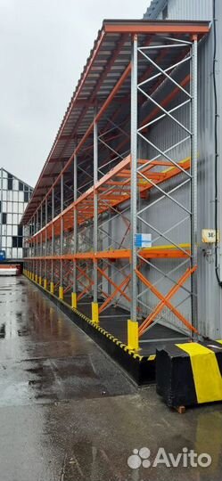 Монтаж складских стеллажей