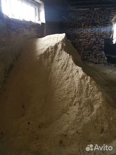 Опилки от пилорамы в мешках