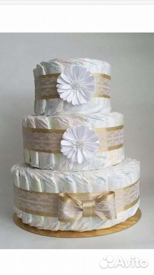 Тортик из подгузников