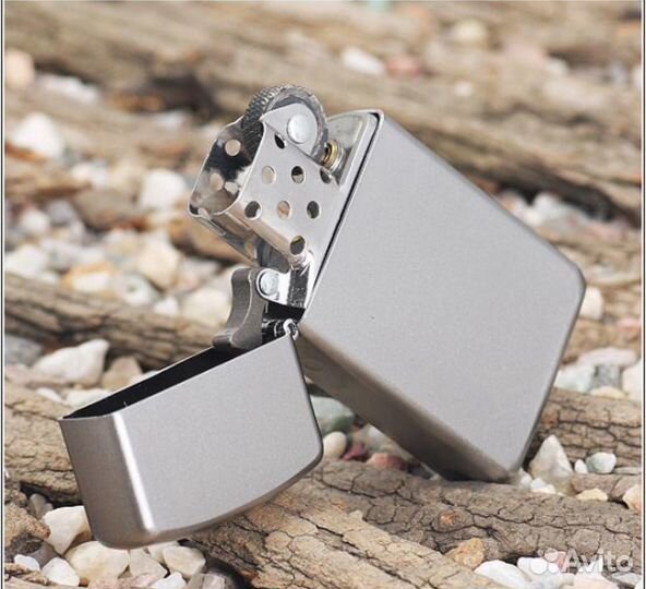 Зажигалка zippo 1605 slim satin chrome