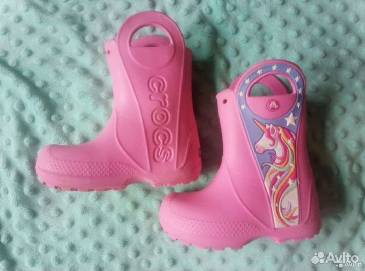 Резиновые сапоги crocs c8