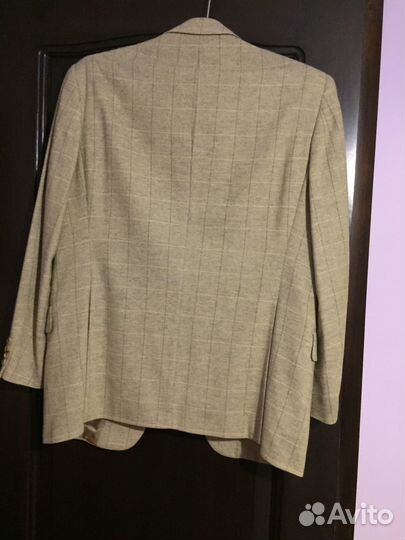 Льняной пиджак мужской