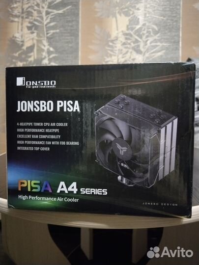 Кулер jonsbo pisa A4 Grey