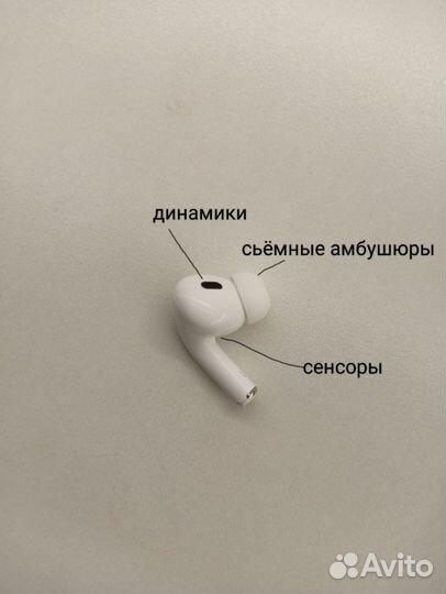 Наушники airpods с шумоподавлением