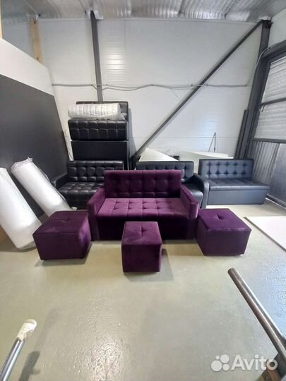 Диваны кожаные