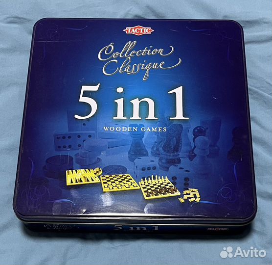 Шашки шахматы tactic 5в1 новый