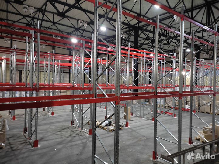 Стеллажи для склада / Производство / Монтаж