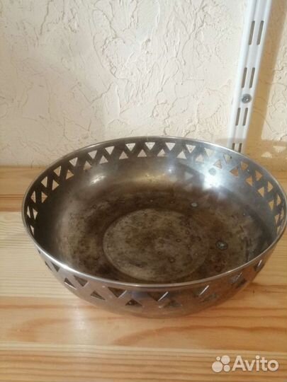 Конфетница, фруктовница немецкая посеребренная