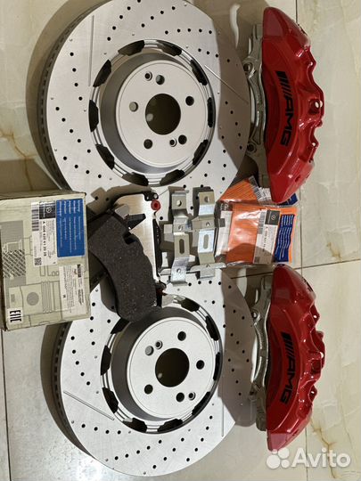 Тормозная система на мерседес 222