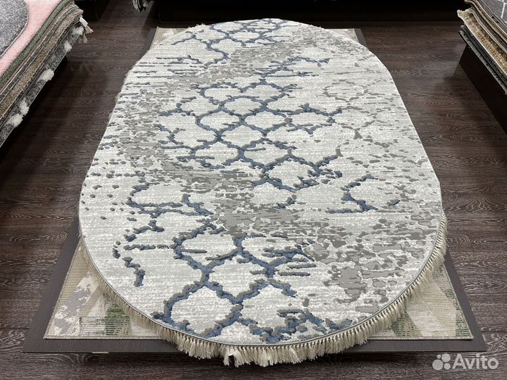 Ковер овальный новый 1.6х2.3м