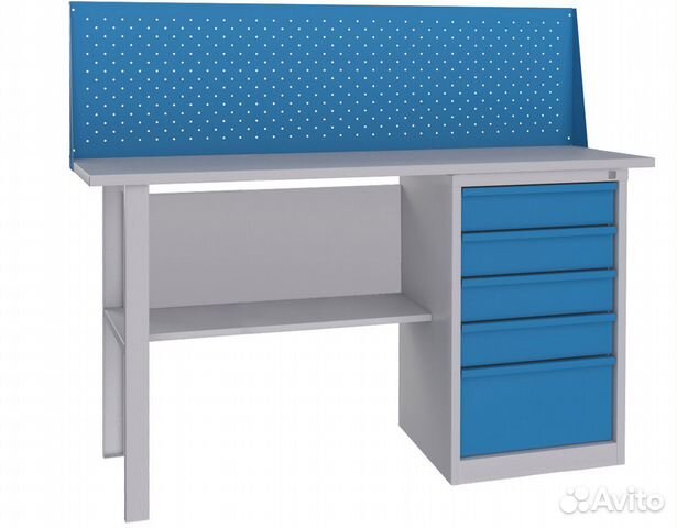 Верстак металлический 1,6м