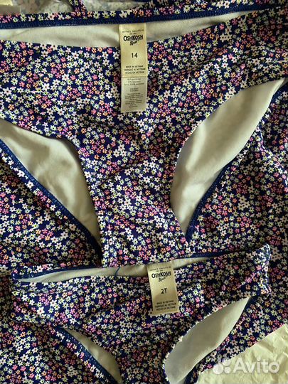 Купальник family look 2T и 14Т