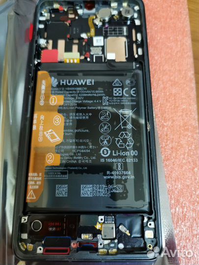 Оригинальный дисплей Huawei P30 Pro новый