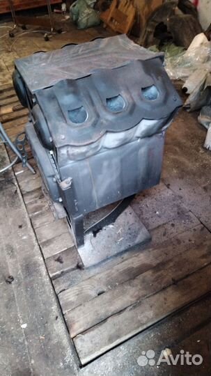 Печка буржуйка для гаража