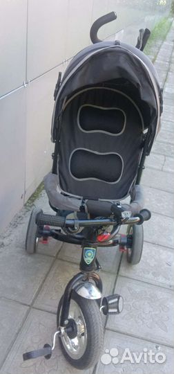 Детский велосипед с родительской ручкой