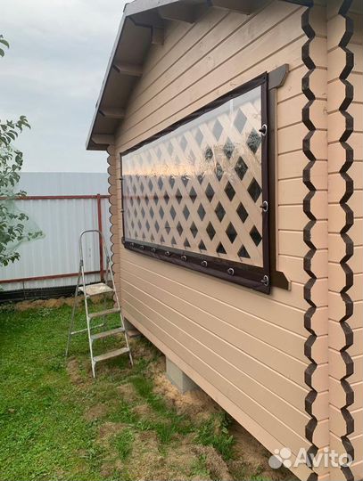 Мягкие окна для кафе летней веранды