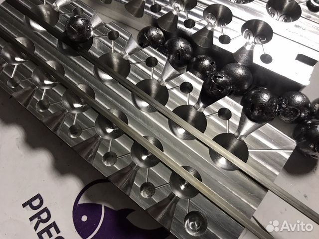 Форма для грузил «Чебурашка разборная 4-40»