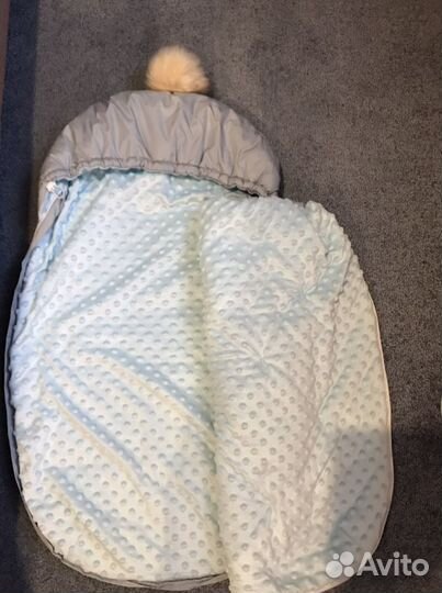 Зимний конверт в коляску