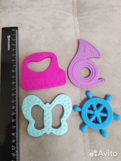 Грызунки-прорезыватели из пищевого силикона