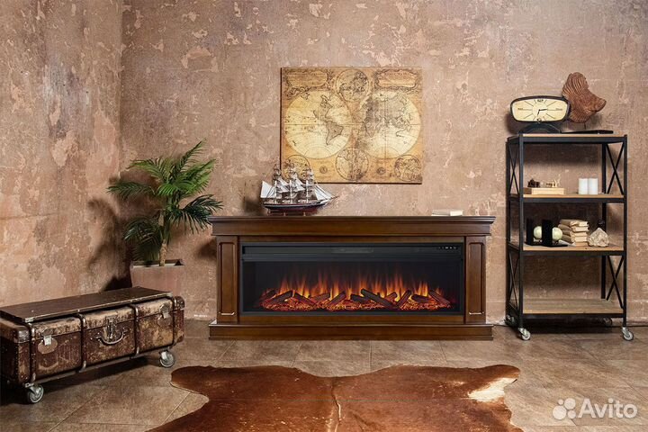 Каминокомплект Geneva 60 очаг Vision 60 LOG LED