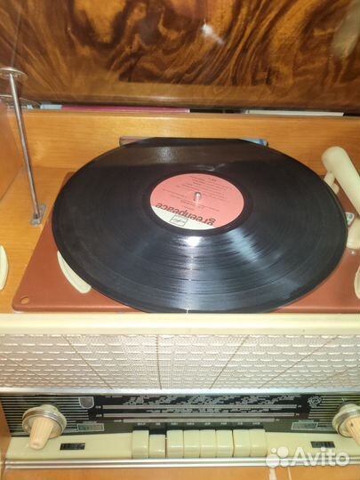 Радиола СССР ламповая