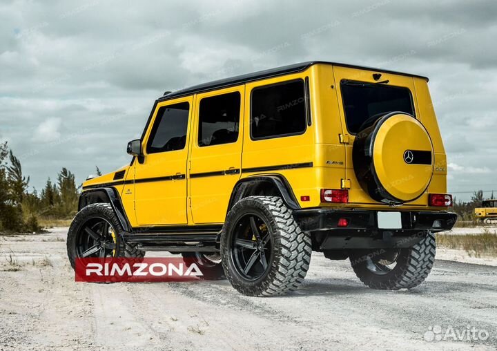 Кованые диски R21 на Mercedes GLS-Class AMG