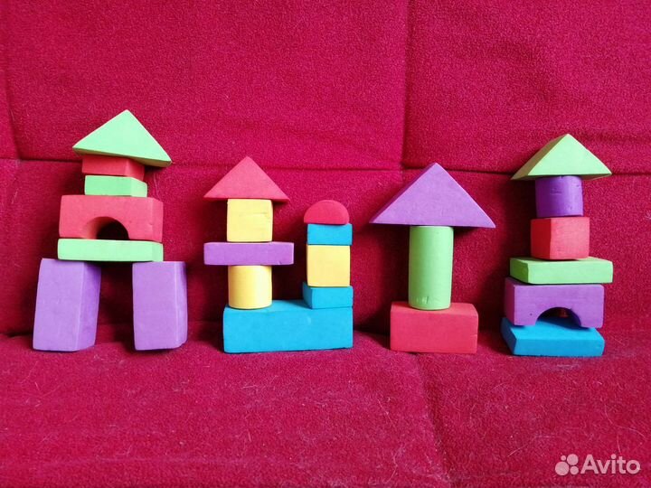 Мягкий конструктор для малышей