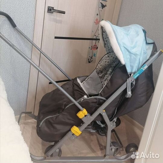 Коляска санки