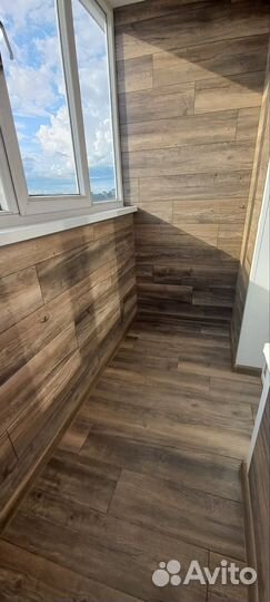 Отделка и остекление балконов, лоджий