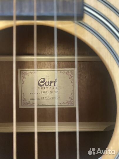 Акустическая гитара cort earth 70