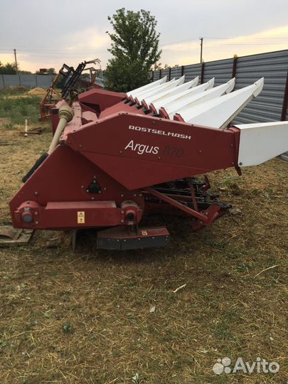 Жатка Клевер Argus, 2017